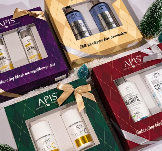 Apis Hydro Balance Geschenkset für die Gesichtspflege: Gesichtsreinigungsgel 300 ml + Feuchtigkeitscreme 100 ml 