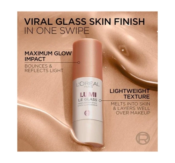 L'Oréal Paris Lumi Le Glass Highlighter-Stick 610 Glassy Pearl Eclat 5g