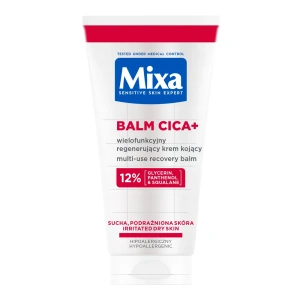 Mixa Balm Cica+ – multifunktionale, regenerierende und beruhigende Creme für trockene und gereizte Haut, 50 ml