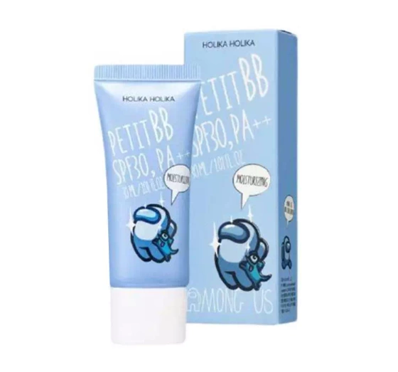 Kliknij na zdjęcie, aby je powiększyć HOLIKA HOLIKA AMONG US PETIT BB CREAM FEUCHTIGKEITSSPENDENDE GETÖNTE TAGESCREME 30ML