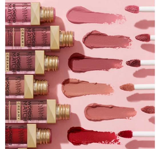 Kliknij na zdjęcie, aby je powiększyć Eveline Wonder Match matter Lippenstift 11 Milky Nude 6,8ml