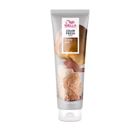 Kliknij na zdjęcie, aby je powiększyć WELLA PROFESSIONALS COLOR FRESH FARBMASKE CARAMEL GLAZE 150ML