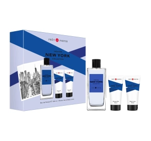 Prêt à Porter New York Eau de Parfum Spray 100 ml + Duschgel 50 ml + Körperbalsam 50 ml