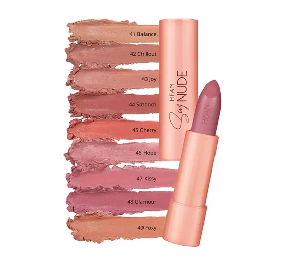 HEAN SAY NUDE LIPSTICK LIPPENSTIFT MIT SPIEGEL 47 KISSY 4,5G