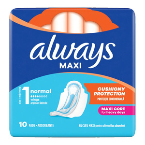 ALWAYS CLASSIC DAMENBINDEN MIT FLÜGELN 1 NORMAL 10 STÜCK
