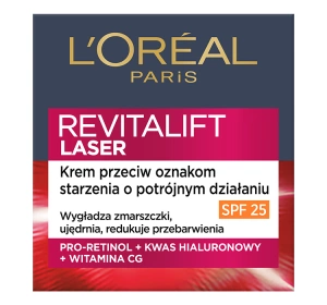 L'Oréal Paris Revitalift Laser X3 Anti-Aging-Creme mit dreifacher Wirkung, LSF 25, 50 ml