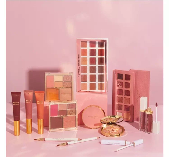 Revolution Pro Iconic Augen- und Gesichts-Makeup-Palette Light Medium 12g