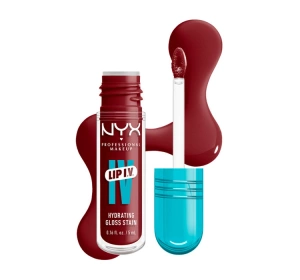 NYX Professional Makeup Lip IV Hydrating Gloss Serum Lip Gloss 13 Cranberry Splash 5ml