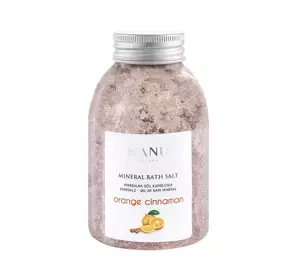 KANU NATURE MINERALISCHES BADESALZ ORANGE UND ZIMT 350G