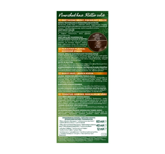 Kliknij na zdjęcie, aby je powiększyć Garnier Color Naturals Permanente Haarfarbe 4 Braun
