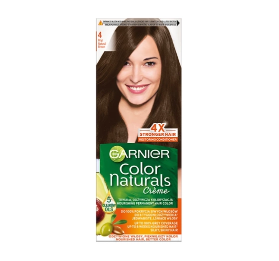 Kliknij na zdjęcie, aby je powiększyć Garnier Color Naturals Permanente Haarfarbe 4 Braun