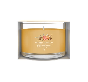 Yankee Candle Signature Mini Duftkerze Glistening Leaves 37 g