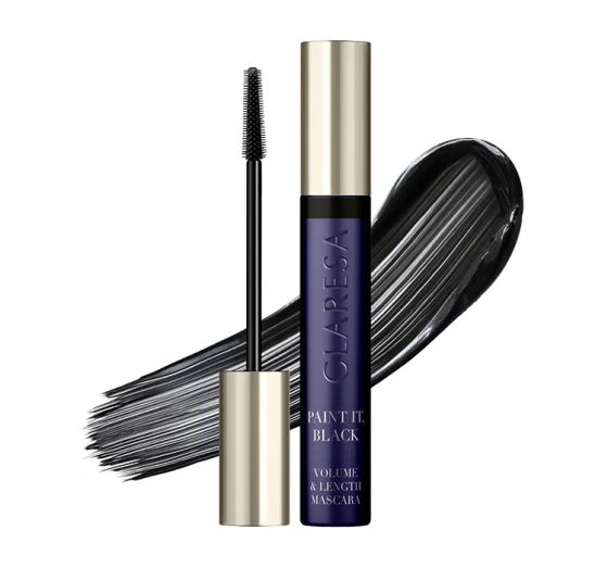 Claresa Paint It, Black verdickend-verlängernde Mascara Black 10g