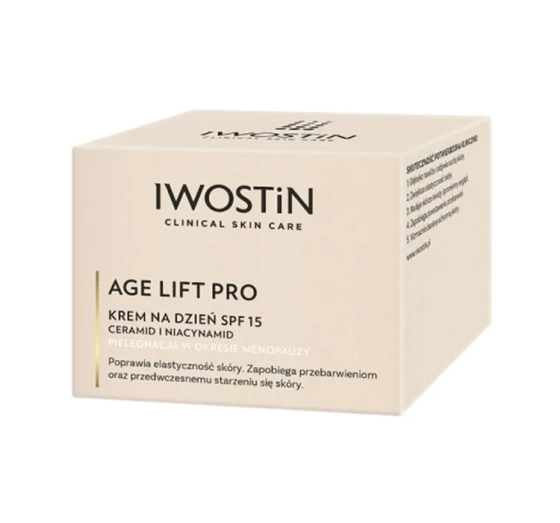Kliknij na zdjęcie, aby je powiększyć Iwostin Age Lift Pro Tagescreme SPF15 für reife Haut in den Wechseljahren 50 ml