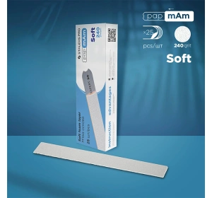 Staleks Pro Wechselbare weiße Feilen auf weicher Basis Soft Expert 20 240 grit 25 Stück