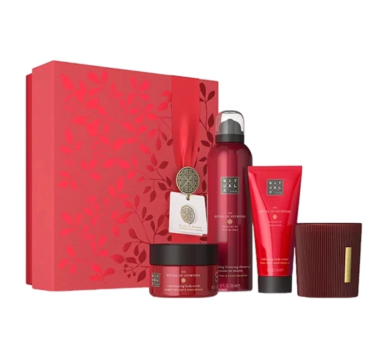 Rituals The Ritual Of Ayurveda Körperpflegeset Duschschaum + Körpercreme + Körperpeeling + Duftkerze