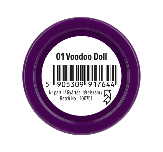 Wibo Dead Inside Glänzender Lippenstift in Stickform 01 Voodoo Doll 4,5 g