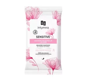 AA INTIMATE SENSITIVE SANFTE INTIMPFLEGE-TÜCHER 15 STÜCK