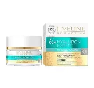EVELINE BIO HYALURON EXPERT 70+ INTENSIV REGENERIERENDES CREME-KONZENTRAT 50ML