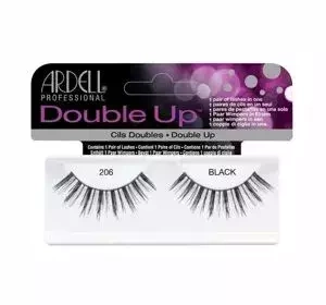 ARDELL KÜNSTLICHE WIMPERN DOUBLE UP 206 BLACK