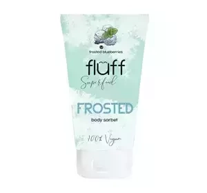 FLUFF SUPERFOOD FROSTED KÖRPERSORBET BLUEBERRIES 150ML