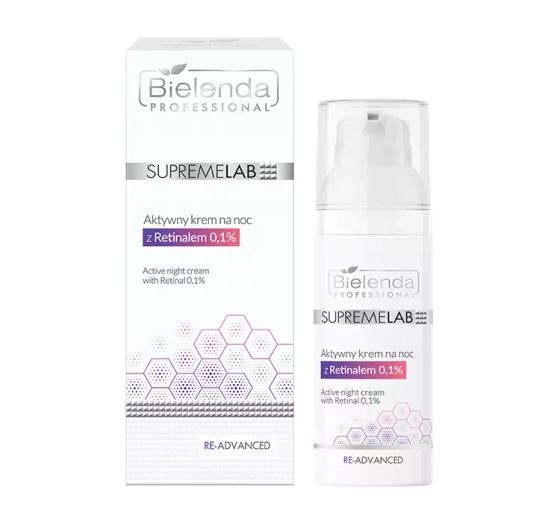 BIELENDA PROFESSIONAL SUPREMELAB RE-ADVANCED AKTIVE NACHTCREME MIT RETINAL 50ML