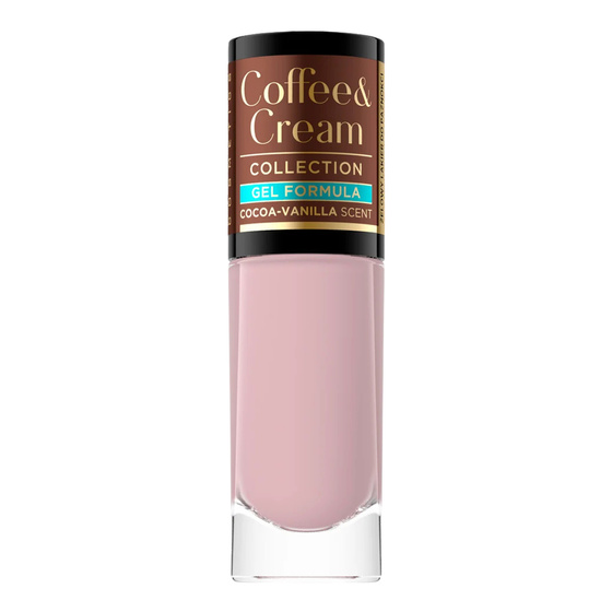 Kliknij na zdjęcie, aby je powiększyć Eveline Cosmetics Coffe & Cream Collection Gel-Nagellack 09 Rose Cappuccino 8 ml