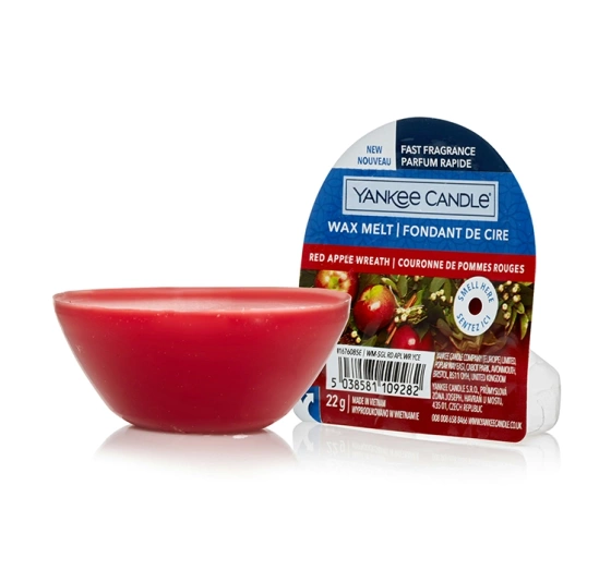 Kliknij na zdjęcie, aby je powiększyć Yankee Candle Duftwachs Red Apple Wreath 22 g