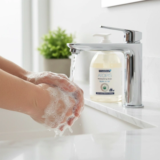 Novaclear Atopis Feuchtigkeitsspendende Handseife 300 ml