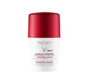 VICHY CLINICAL CONTROL 96H ANTITRANSPIRANT ROLL-ON EMPFINDLICHE HAUT 50ML