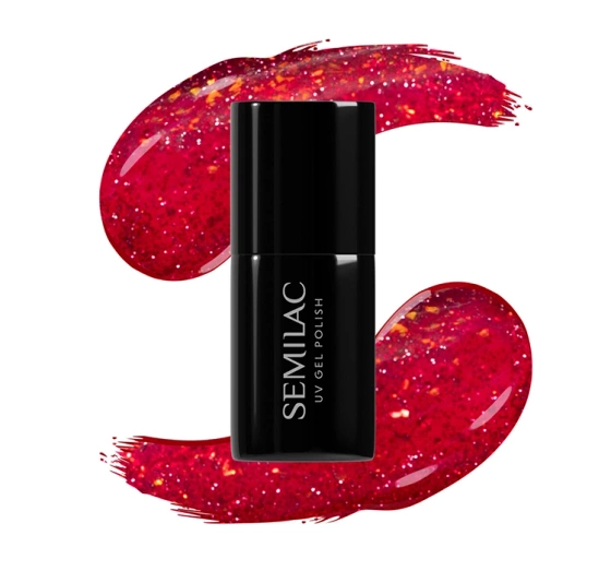 Kliknij na zdjęcie, aby je powiększyć Semilac Winter Collection UV-Hybridlack 609 Snow Berries 7 ml