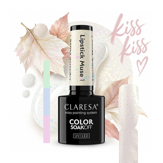 Claresa Hybrid-Nagellack „Lipstick Muse“ 1, 5 g