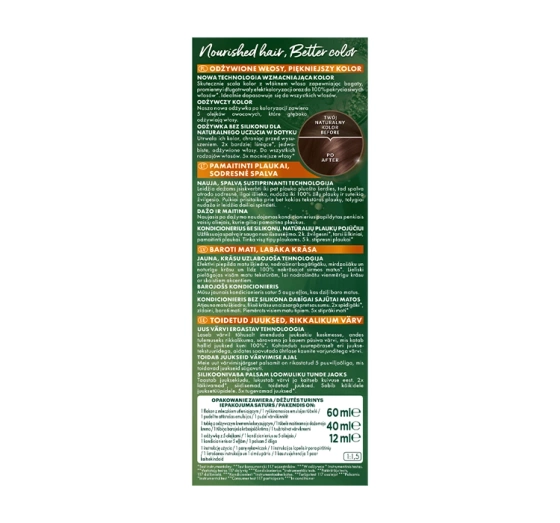 GARNIER COLOR NATURALS PERMANENTE HAARFARBE 5.12 DUNKLES BRAUN