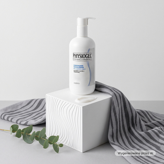 Kliknij na zdjęcie, aby je powiększyć Physiogel Tägliche Feuchtigkeitspflege – Körperlotion für trockene und empfindliche Haut 400 ml