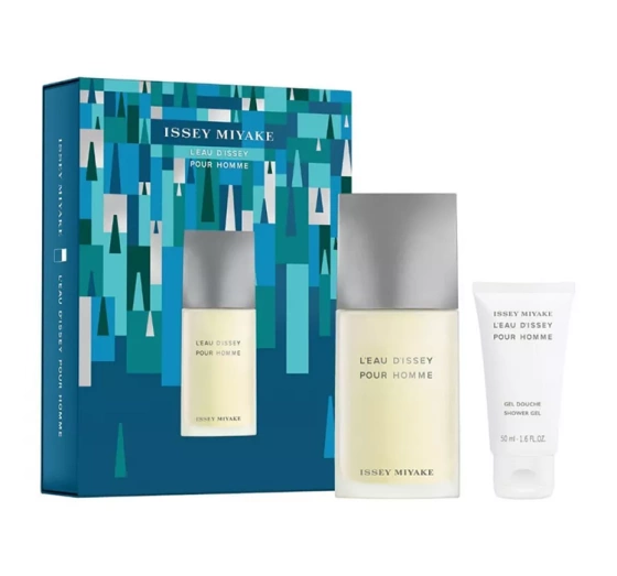 Kliknij na zdjęcie, aby je powiększyć Issey Miyake L'Eau d'Issey Pour Homme Eau de Toilette Spray 75 ml + Duschgel 50 ml