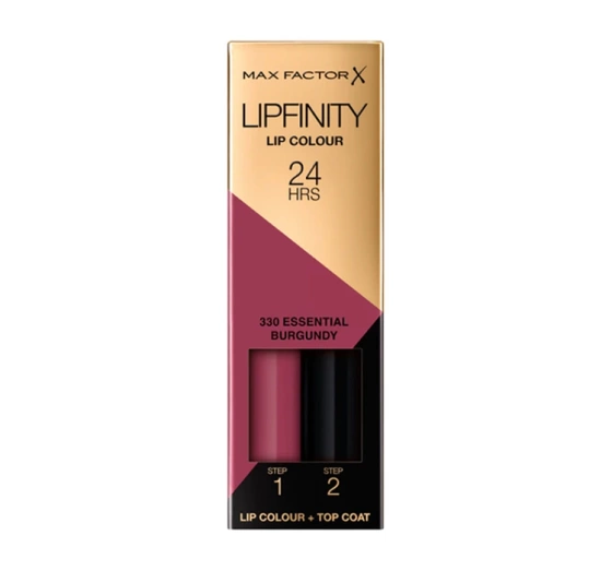 Max Factor Lipfinity Lippenstift 330 Essential Burgundy 2,3ml + 1,9g