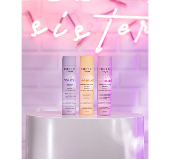 Trust My Sister Let's Make It Smooth Feuchtigkeitsspendendes und glättendes Shampoo für das Haar 250ml