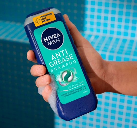 NIVEA MEN Anti Grease Shampoo für fettiges Haar 500 ml