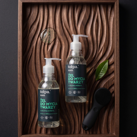 TOŁPA MEN GESICHTSWASCHGEL MIT GRÜNEM TEE 195ML