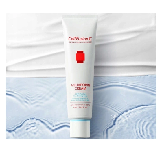 Cell Fusion C Aquaporin Cream Feuchtigkeitscreme für trockene und empfindliche Haut  60ml