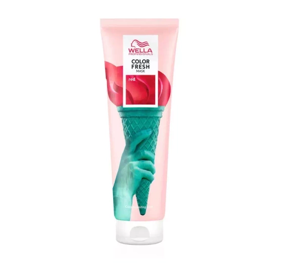 Kliknij na zdjęcie, aby je powiększyć WELLA PROFESSIONALS COLOR FRESH FARBMASKE RED 150ML