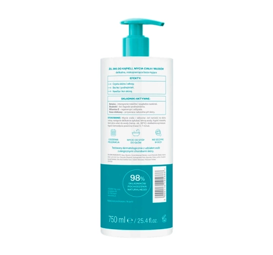 Oillan Baby żel 3in1 Dusch-, Körper- und Haarwaschgel 750 ml