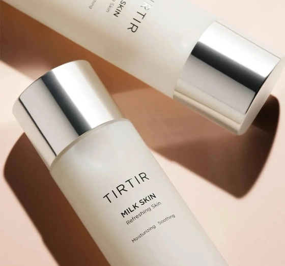 TIRTIR Milk Skin Toner – feuchtigkeitsspendendes Gesichtswasser auf Milchbasis, 150 ml