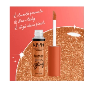NYX PROFESSIONAL MAKEUP BUTTER GLOSS BLING LIPGLOSS 03 PRICEY 8ML