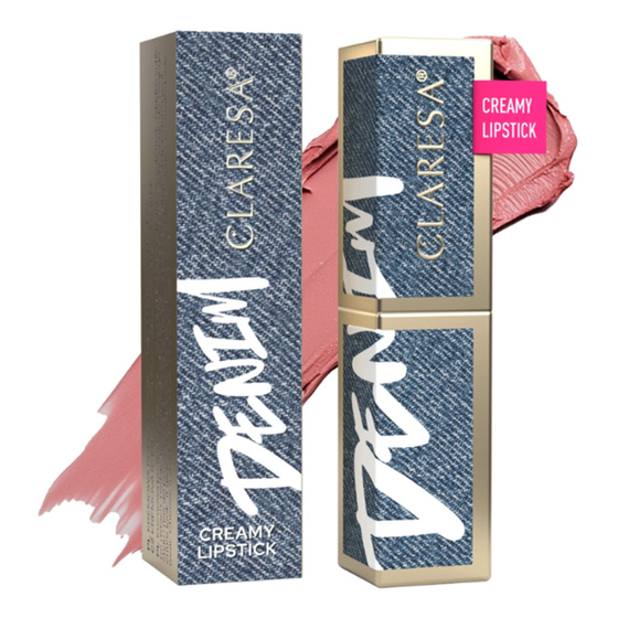 Claresa Denim cremefarbener Lippenstift 02 Autumn Rose