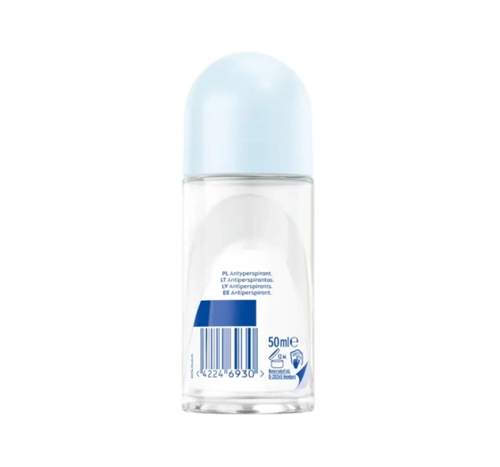 NIVEA Black&amp;White; Invisible Pure Antitranspirant-Roller für Frauen 50 ml