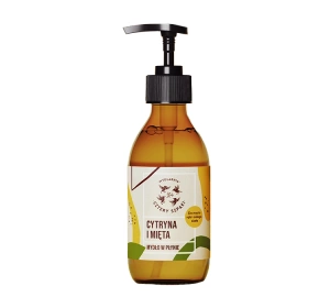 Mydlarnia Cztery Szpaki Flüssigseife Zitrone und Minze 300 ml