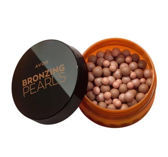 Kliknij na zdjęcie, aby je powiększyć Avon Bronzing Pearls Bronzer für das Gesicht Warm 28 g