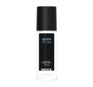 MEXX BLACK MAN DEODORANT NATURAL SPRAY 75ML