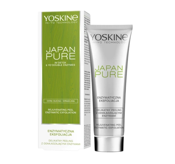 Yoskine Japan Pure sanftes enzymatisches Peeling 75ml